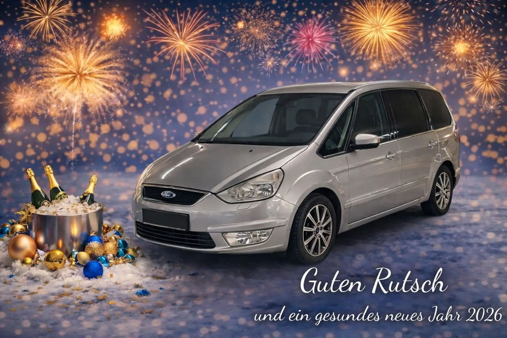 Ford Galaxy Ghia  AUTOMATIK / KLIMAAUTOMATIK Silber - 1