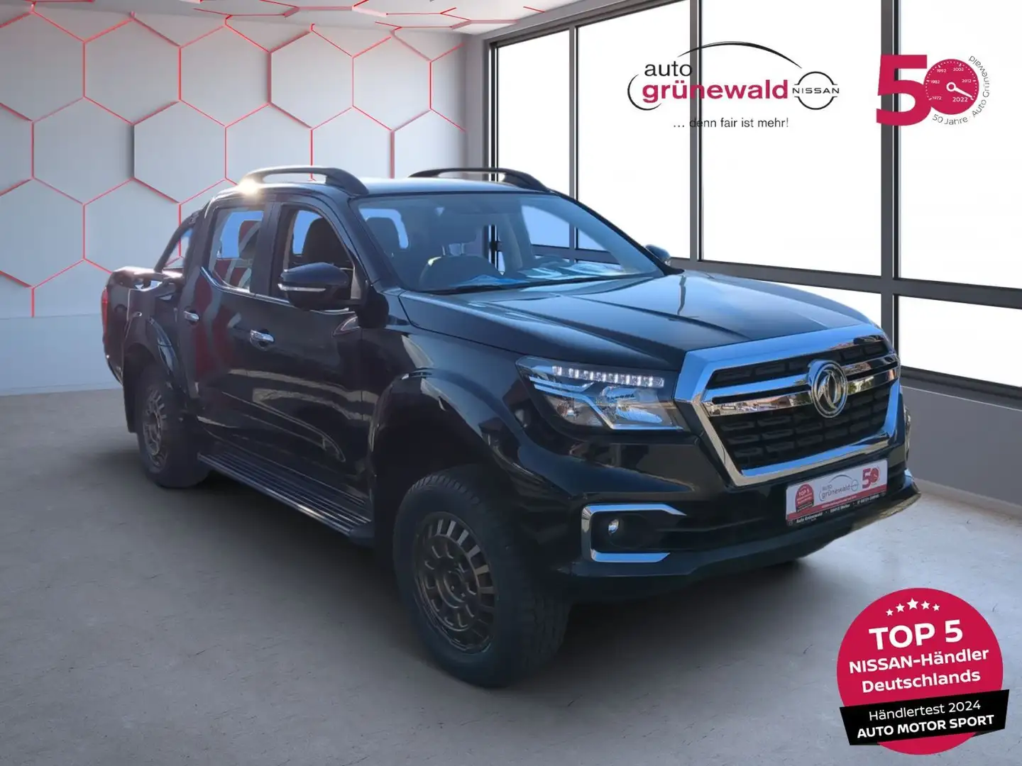 DFSK DFM Rich 6 Pick Up,Automatik,Rückfahrkamera,4x4 Schwarz - 2