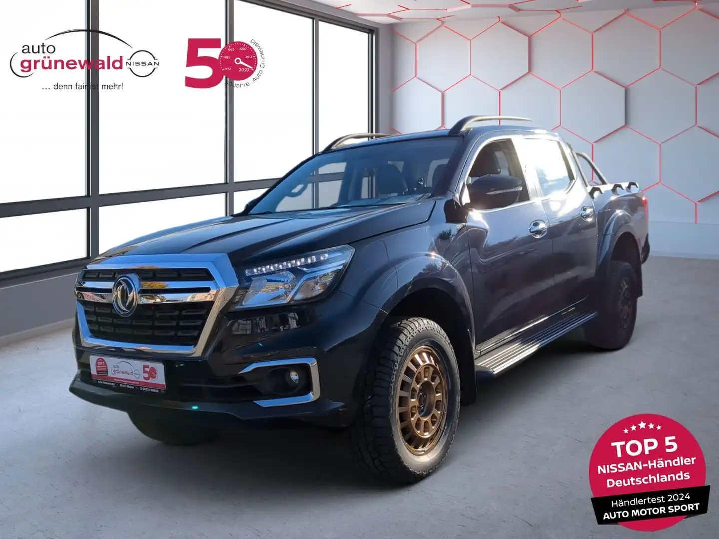 DFSK DFM Rich 6 Pick Up,Automatik,Rückfahrkamera,4x4 Schwarz - 1