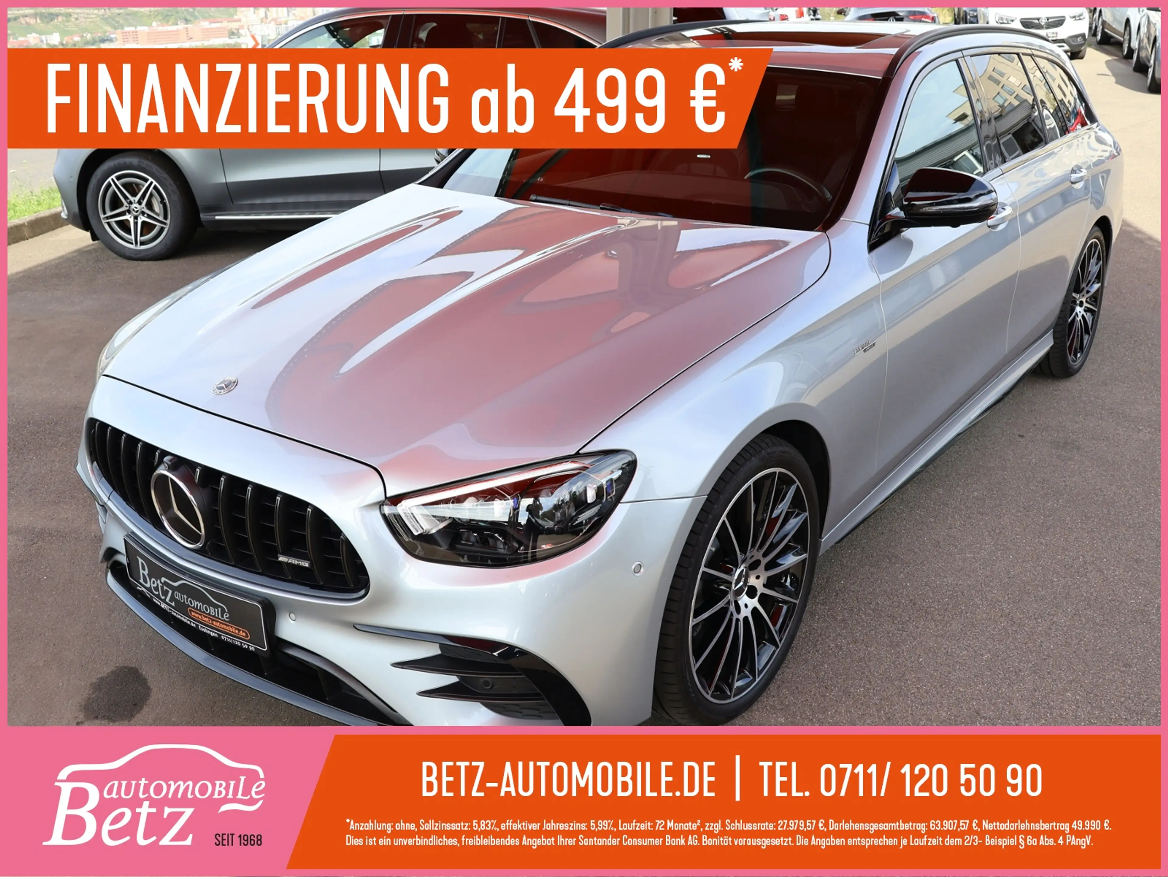 Mercedes-Benz E 53 AMG 53 AMG 4M + Night STDHZ HUD Distr. 20"