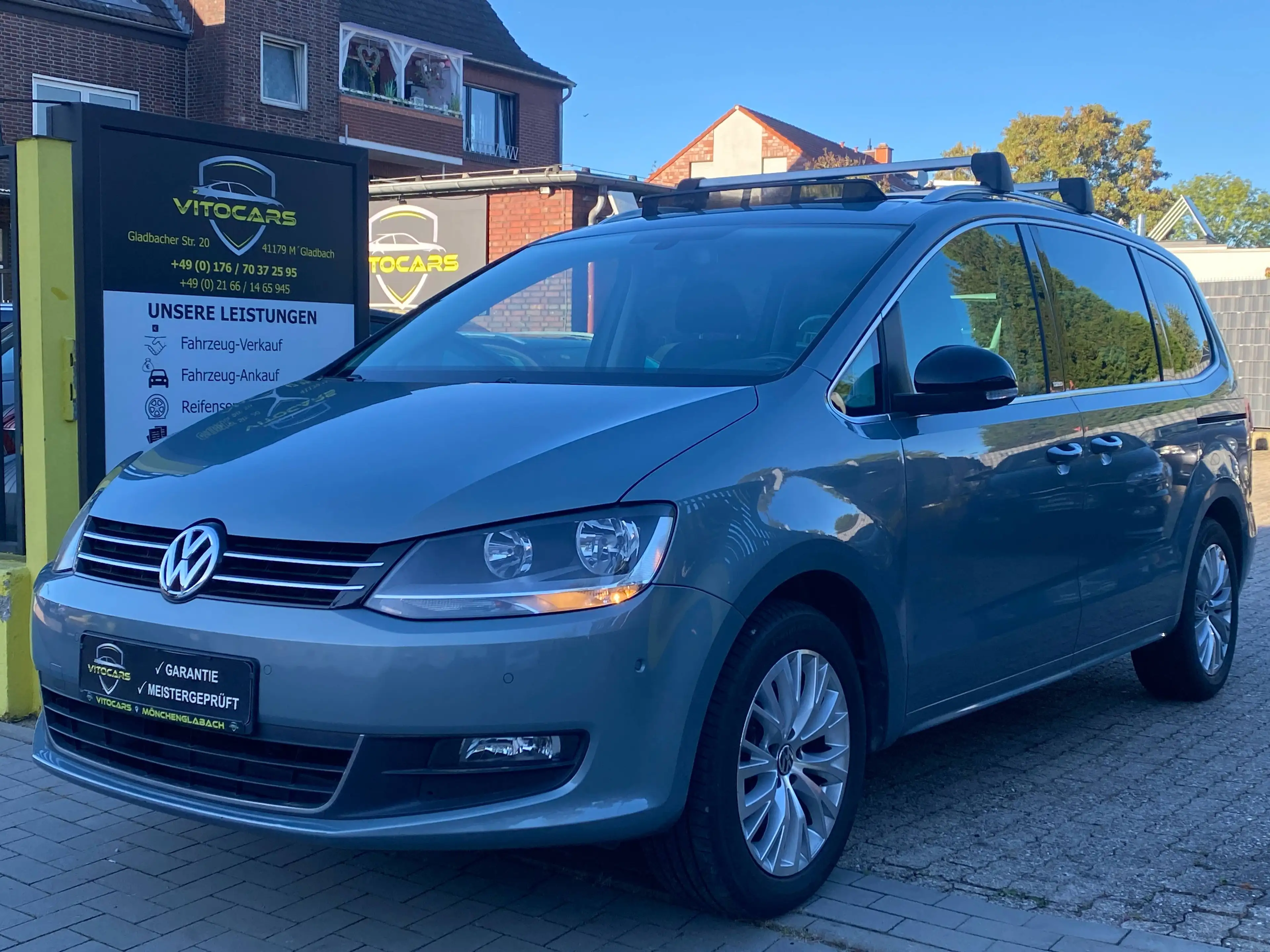 Volkswagen Sharan Style BMT | ab 4,99% | Garantie | 2.Hand | Pano | elek.Schiebetüren |