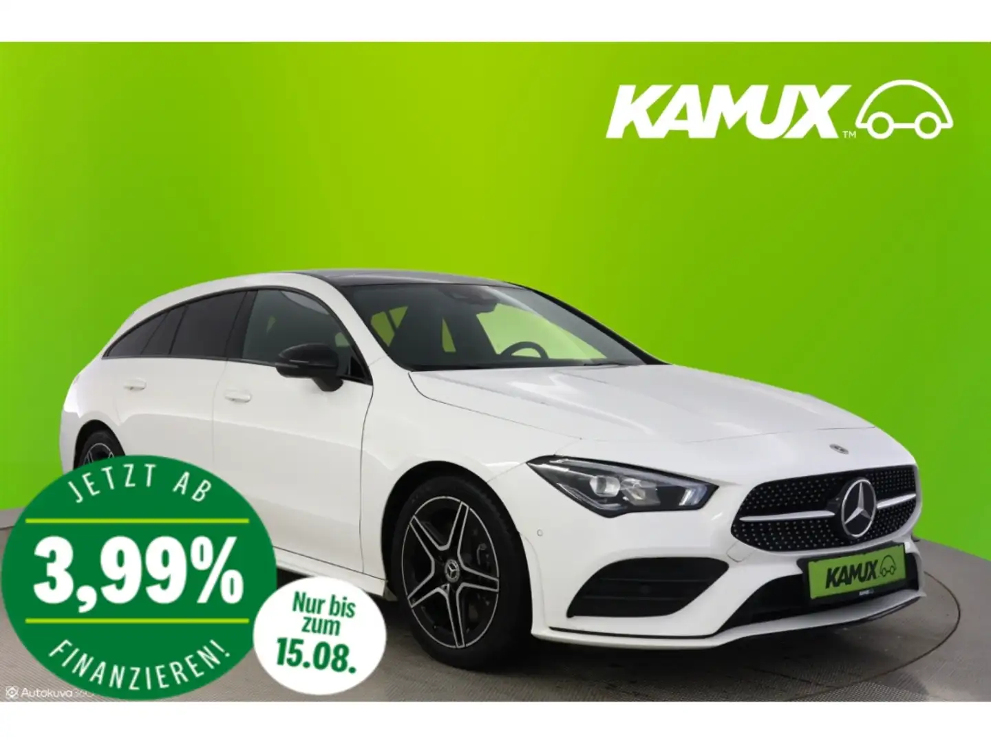 Mercedes-Benz CLA 220 AMG Line LED+NAVI+PANO Білий - 1