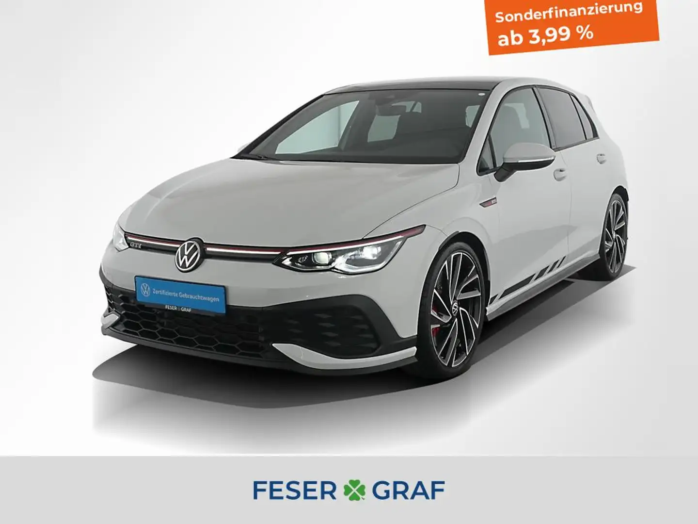 Volkswagen Golf GTI 2.0TSI Clubsport DSG ACC/DAB/LED-Matrix Blanc - 1