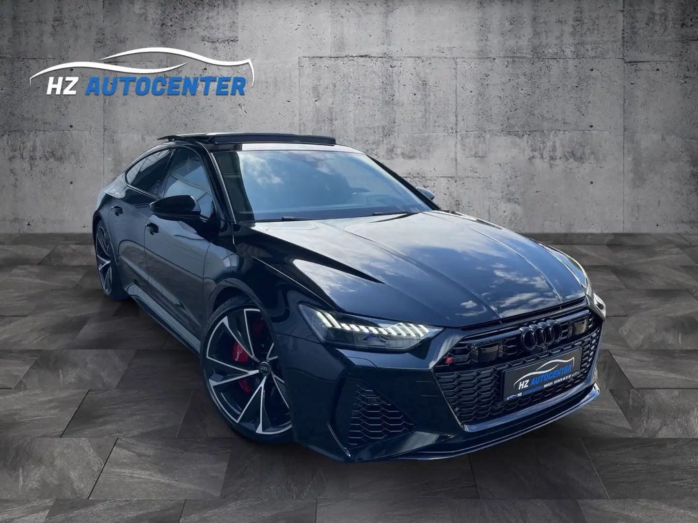 Audi RS7 RS 7 SB. 4.0 TFSI qu.*CERAMIC*LASER*PANO*B&O*HUD Noir - 1