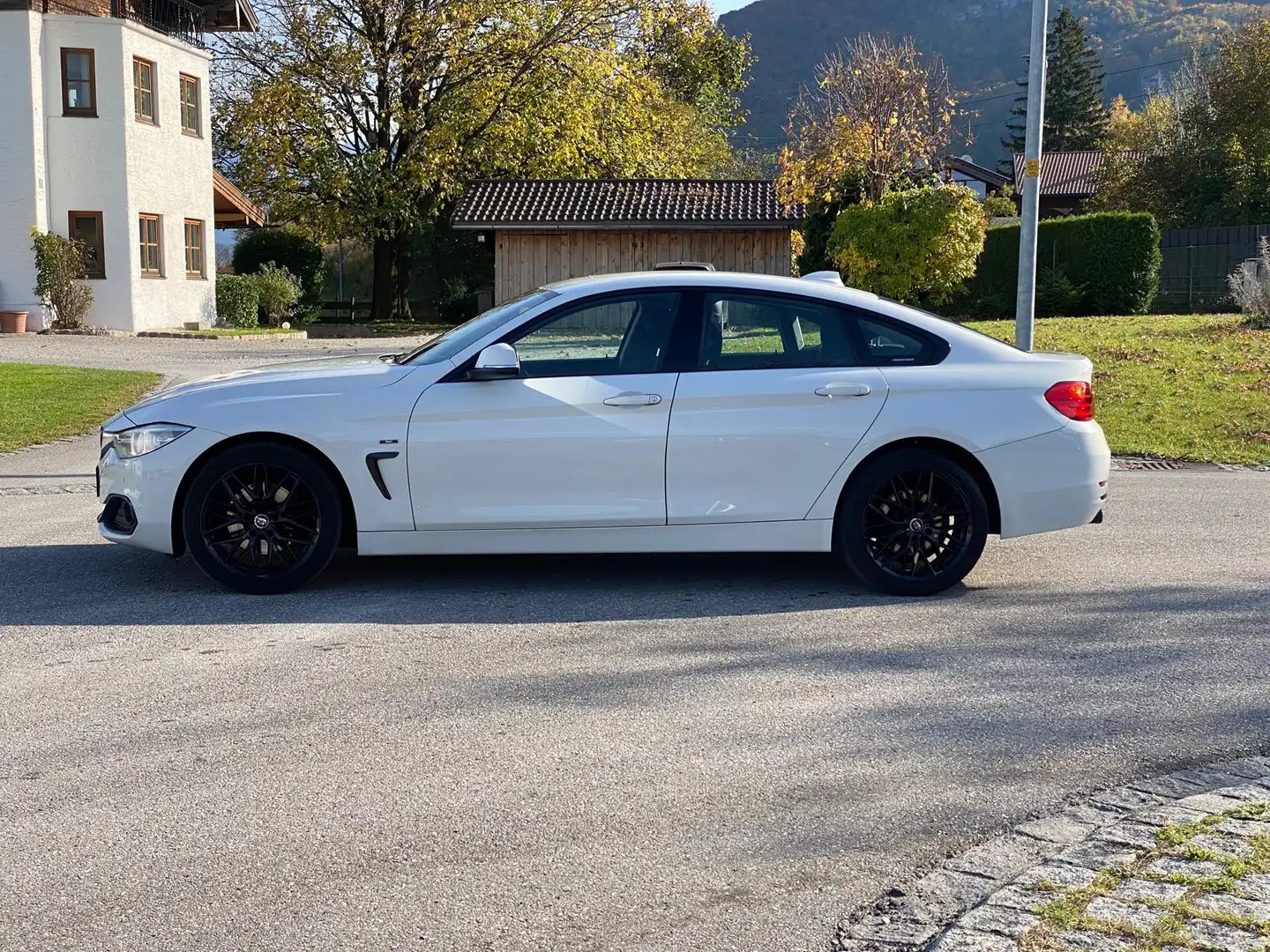 BMW 420 d xDrive|SportLine|Innov-Pak|KeyLess|Navi Weiß - 2