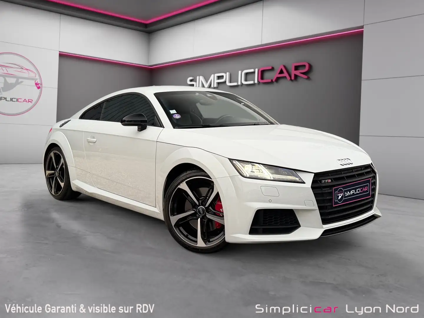 Audi Coupe TTS Coupé 2.0 TFSI 310 S tronic 6 Quattro Blanc - 1