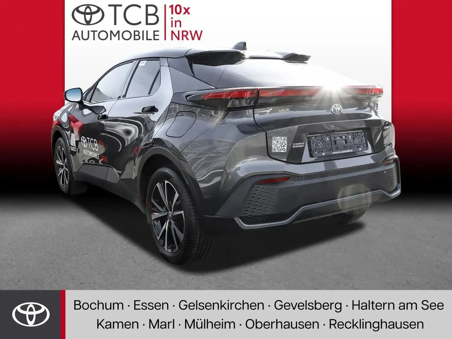 Toyota C-HR 2.0 Plug-in Hybrid Teamplayer NAVI SHZ PDC Gris - 2