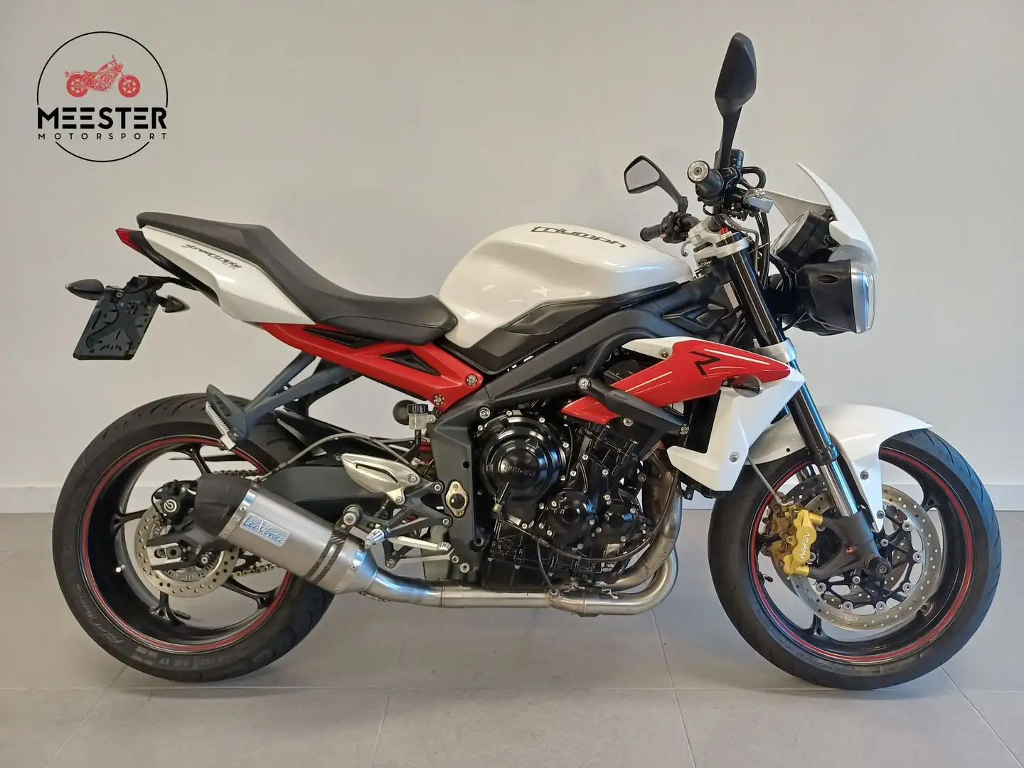 Triumph Street Triple R ABS Wit - 1