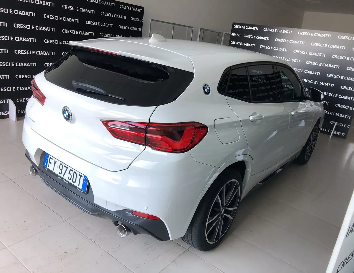 BMW X2 sDrive18d Msport-X Bianco - 2
