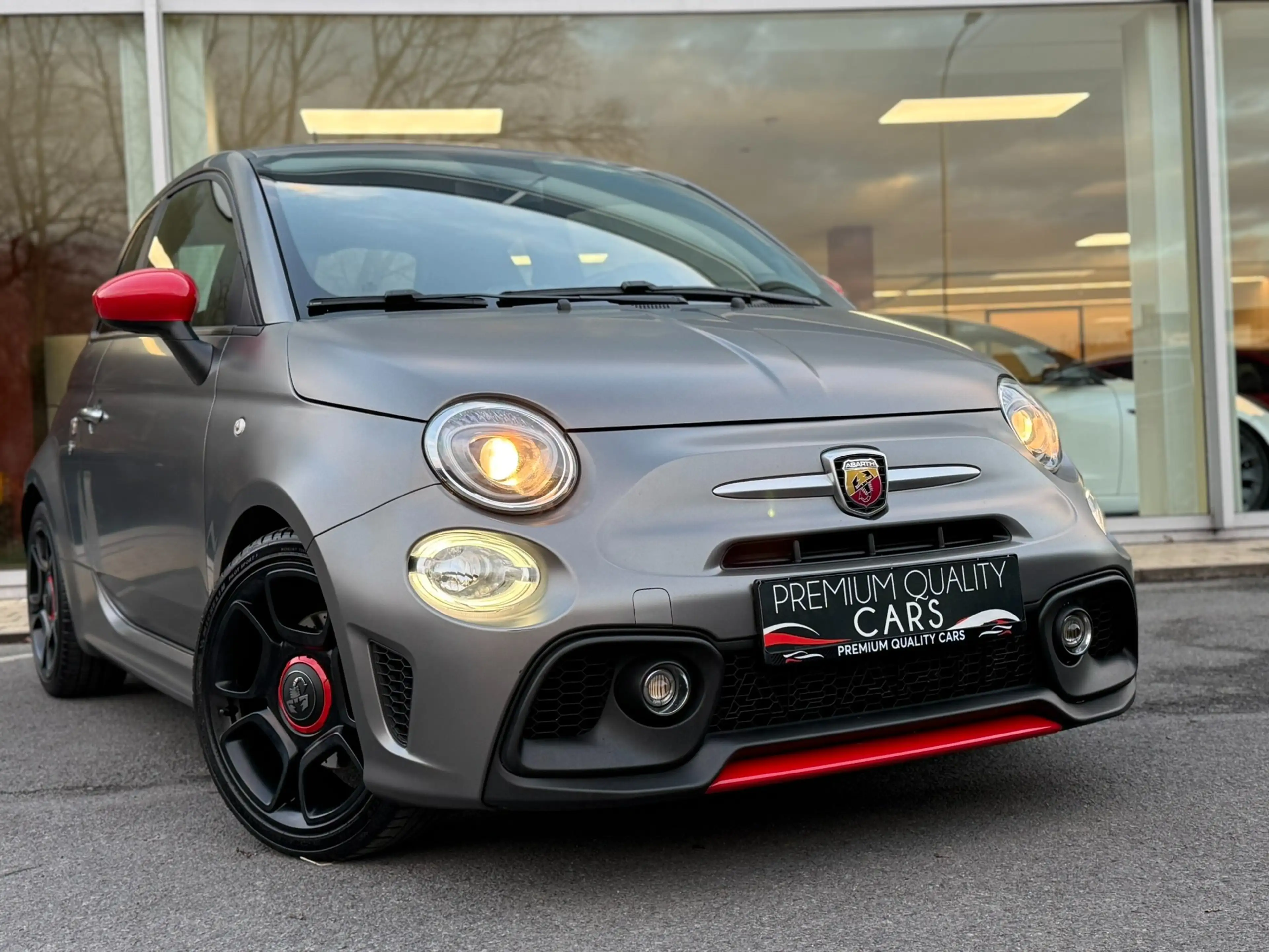 Abarth 595 PISTA / MAT GRIJS / CARPLAY / SABELT SEATS / — photo 9