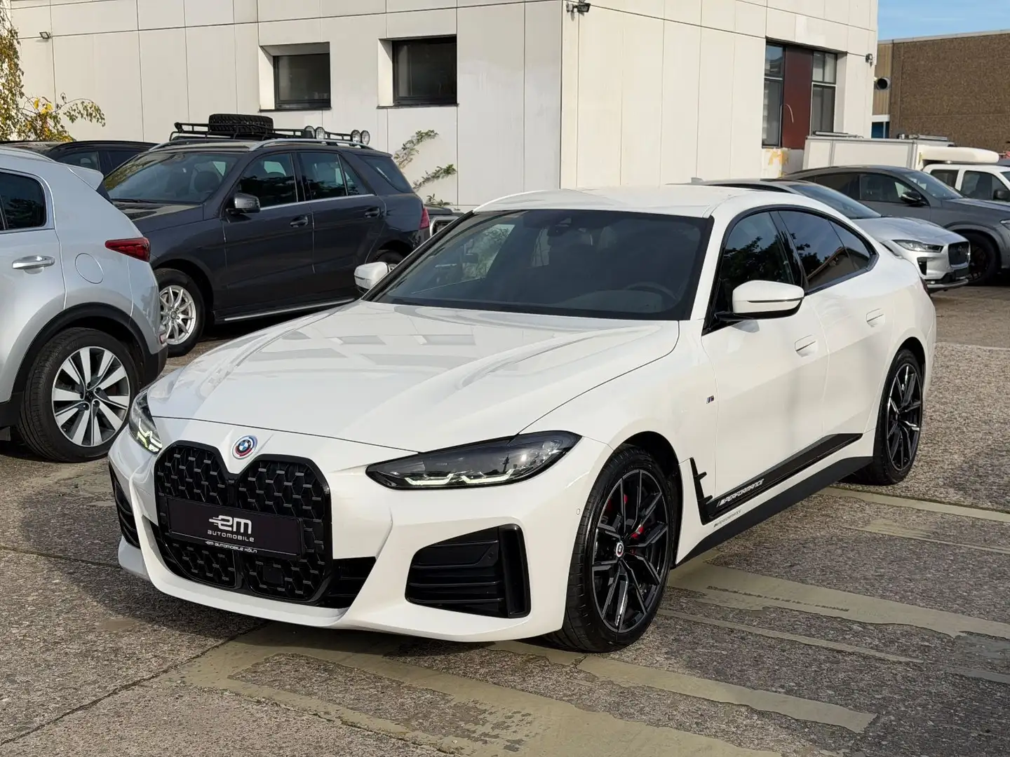 BMW 420 420i GranCoupe M Sport Pro/LED/Memory/HK/Keyless Weiß - 2