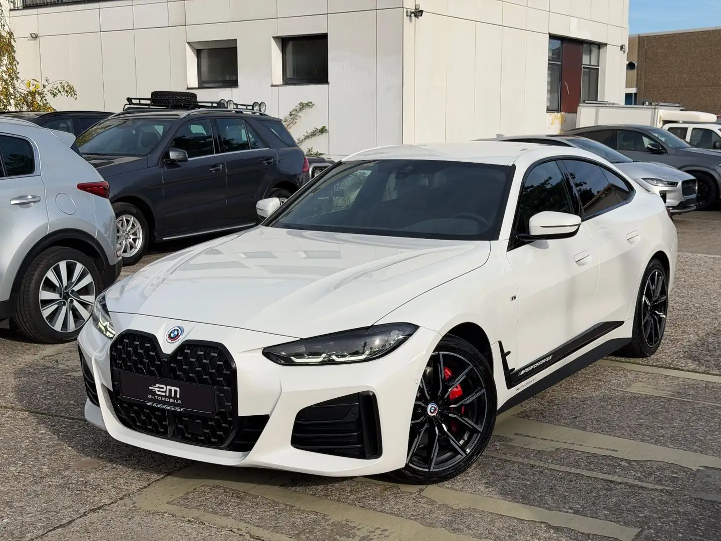 BMW 420 420i GranCoupe M Sport Pro/LED/Memory/HK/Keyless Weiß - 1