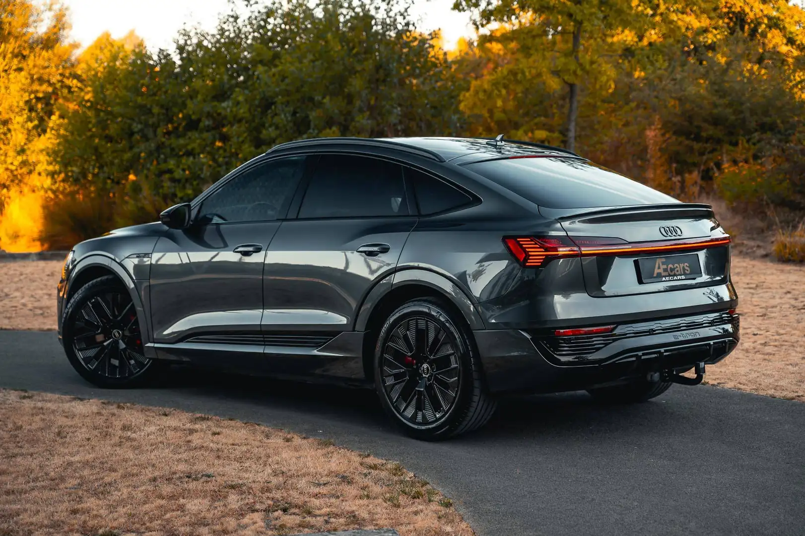 Audi Q8 e-tron SPORTBACK 50 E-TRON / S-LINE / VAT / MATRIX / B&O / 360° / ACC / HEAD-UP / KEYLESS / PARK ASSIST Grau - 2