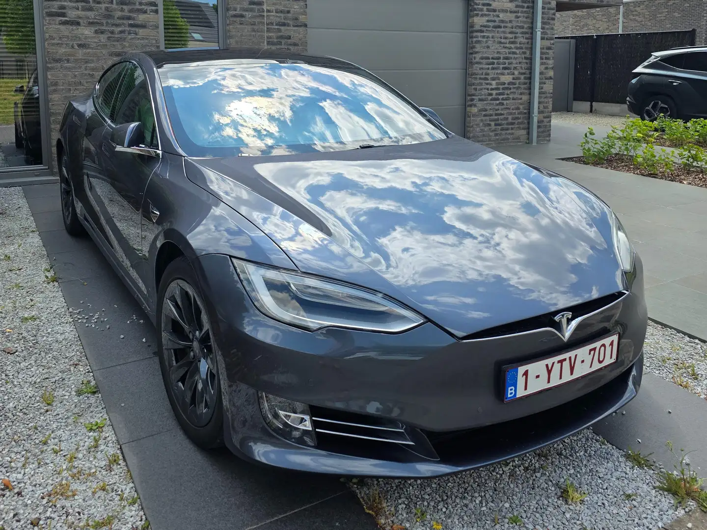 Tesla Model S Model S Long range Plus Full self drive Grijs - 1