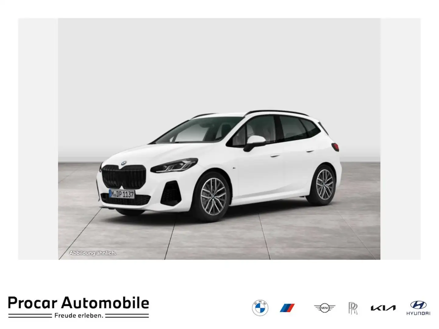 BMW 218 i M Sport RFK+LED+HIFI+MEMORY+MASSAGE Weiß - 1