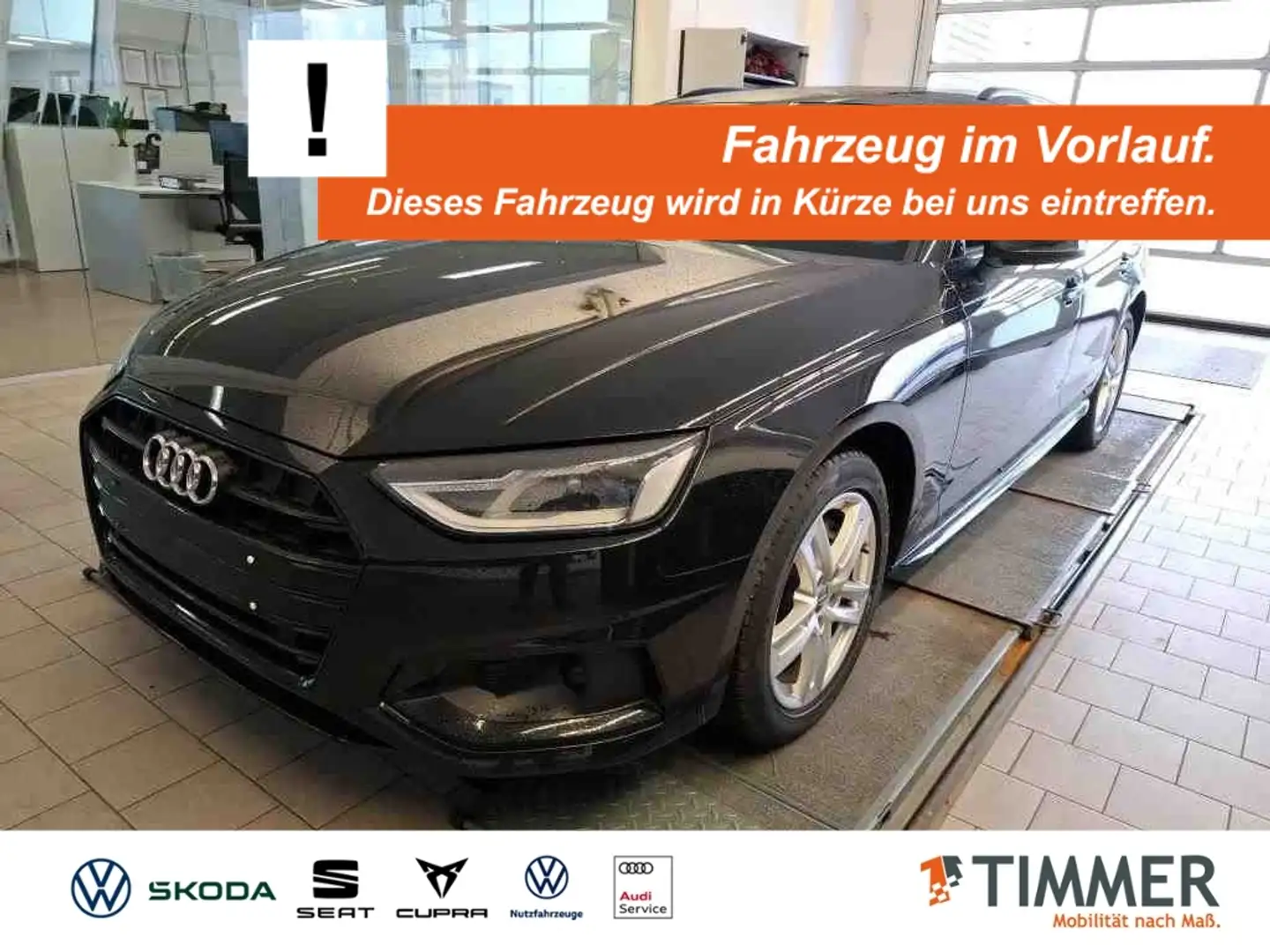 Audi A4 Avant 40 TDI S tronic ADVANCED +AHK +LED +ACC +NA Schwarz - 1