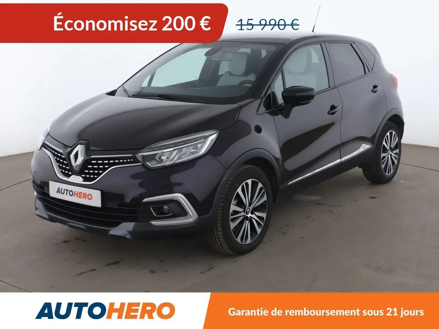 Renault Captur 1.2 TCe Energy Initiale Paris EDC Fioletowy - 1
