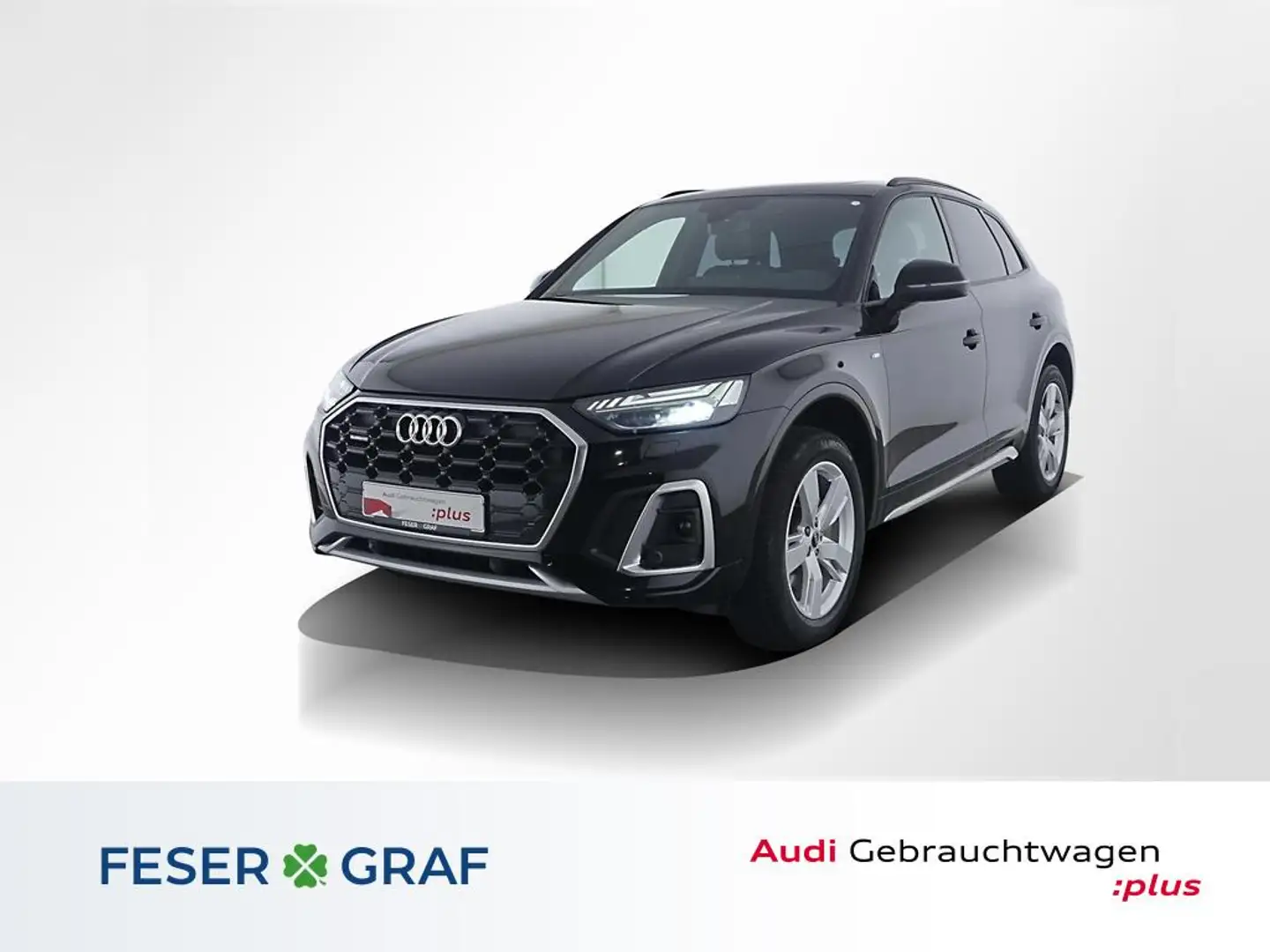 Audi Q5 S line 40 TDI quattro S tronic Vir. Cockpit/AHK/Pa Nero - 1