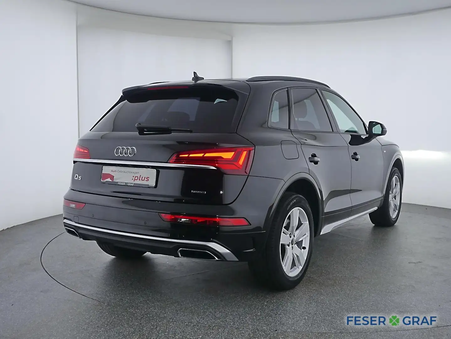 Audi Q5 S line 40 TDI quattro S tronic Vir. Cockpit/AHK/Pa Nero - 2