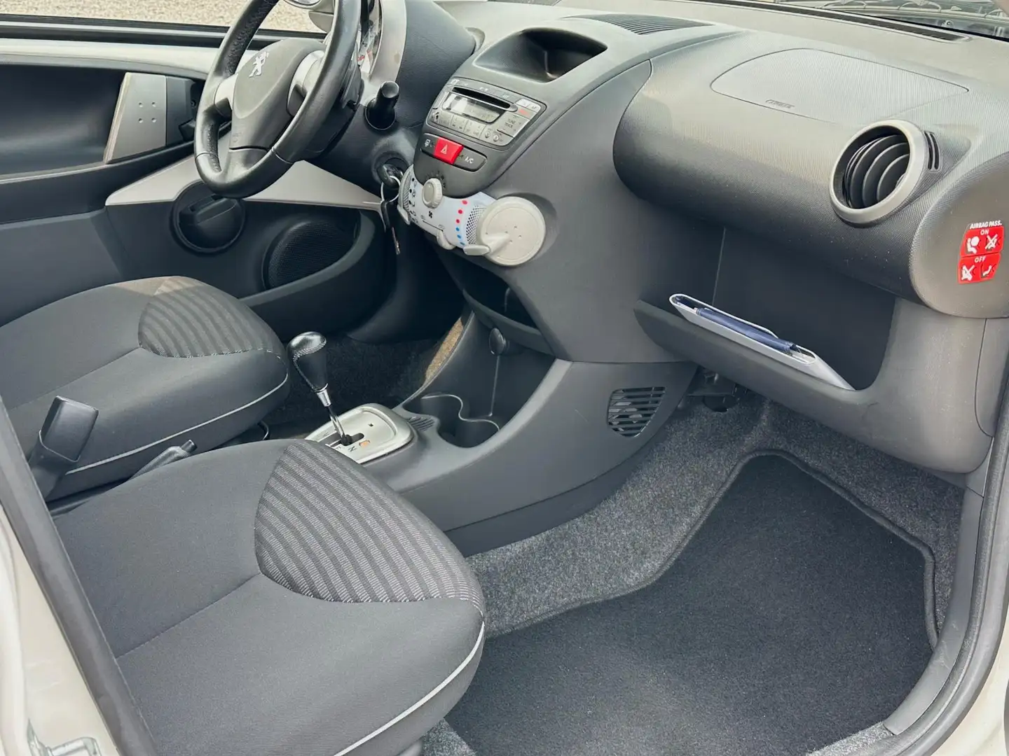 Peugeot 107 1.0 Active/AIRCO/AUTOMAAT Blanco - 2