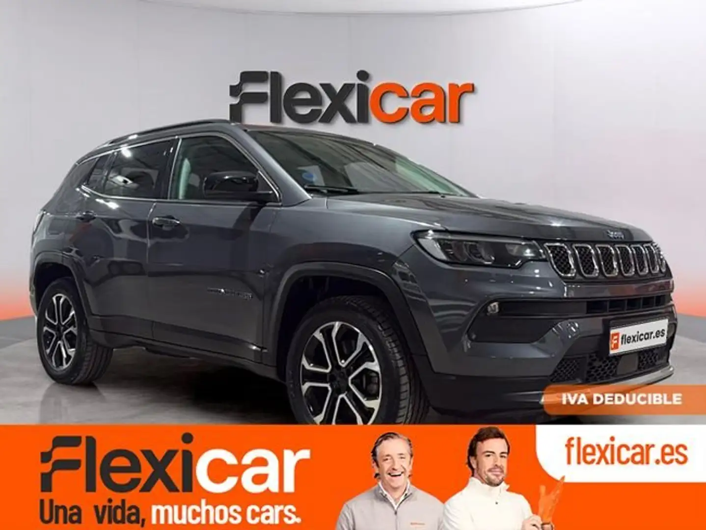 Jeep Compass 1.3 PHEV Limited EAWD Aut. 190 Gris - 1