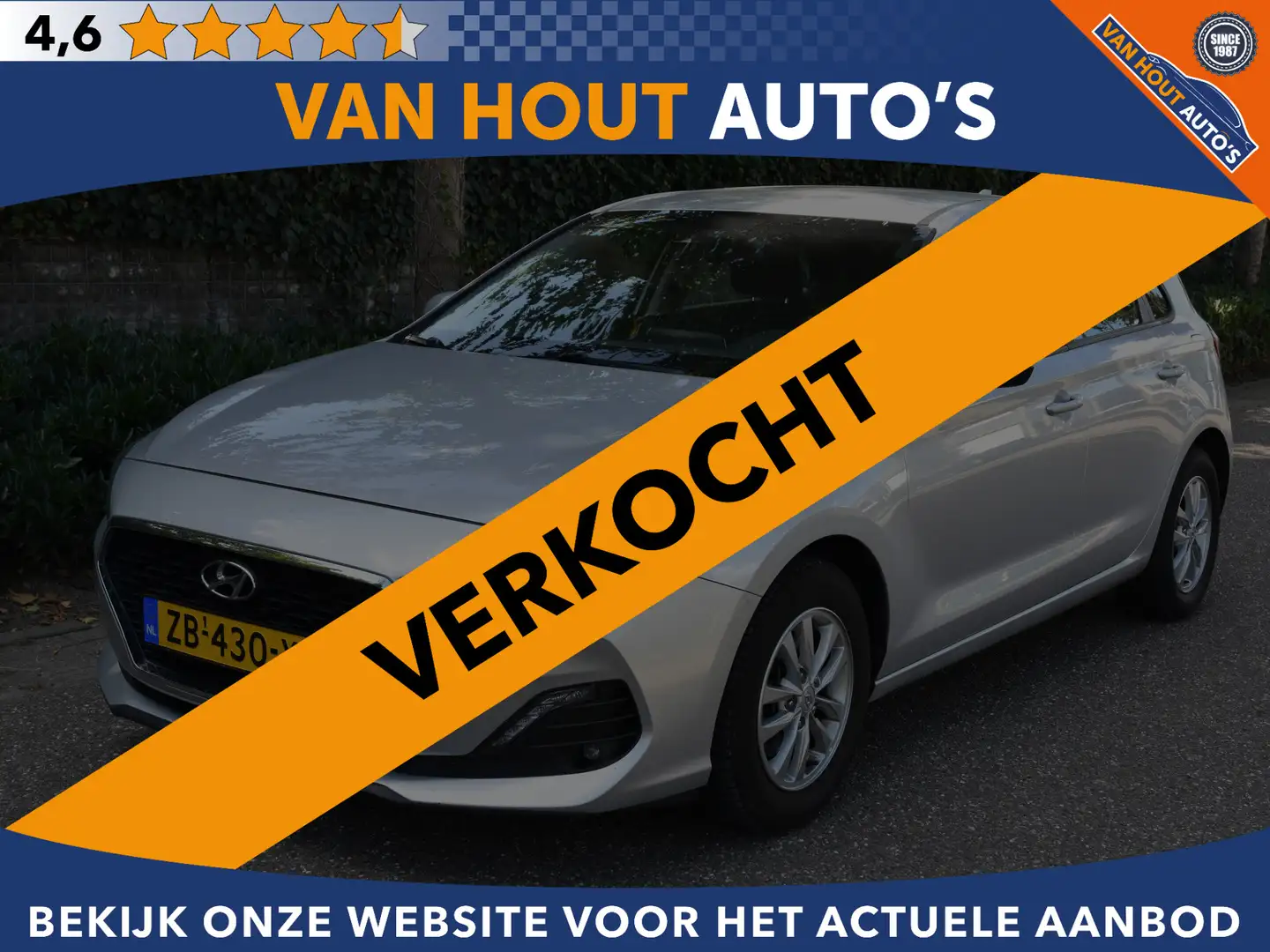 Hyundai i30 1.0 T-GDI Comfort | CARPLAY | CAMERA | VERKOCHT Grijs - 1
