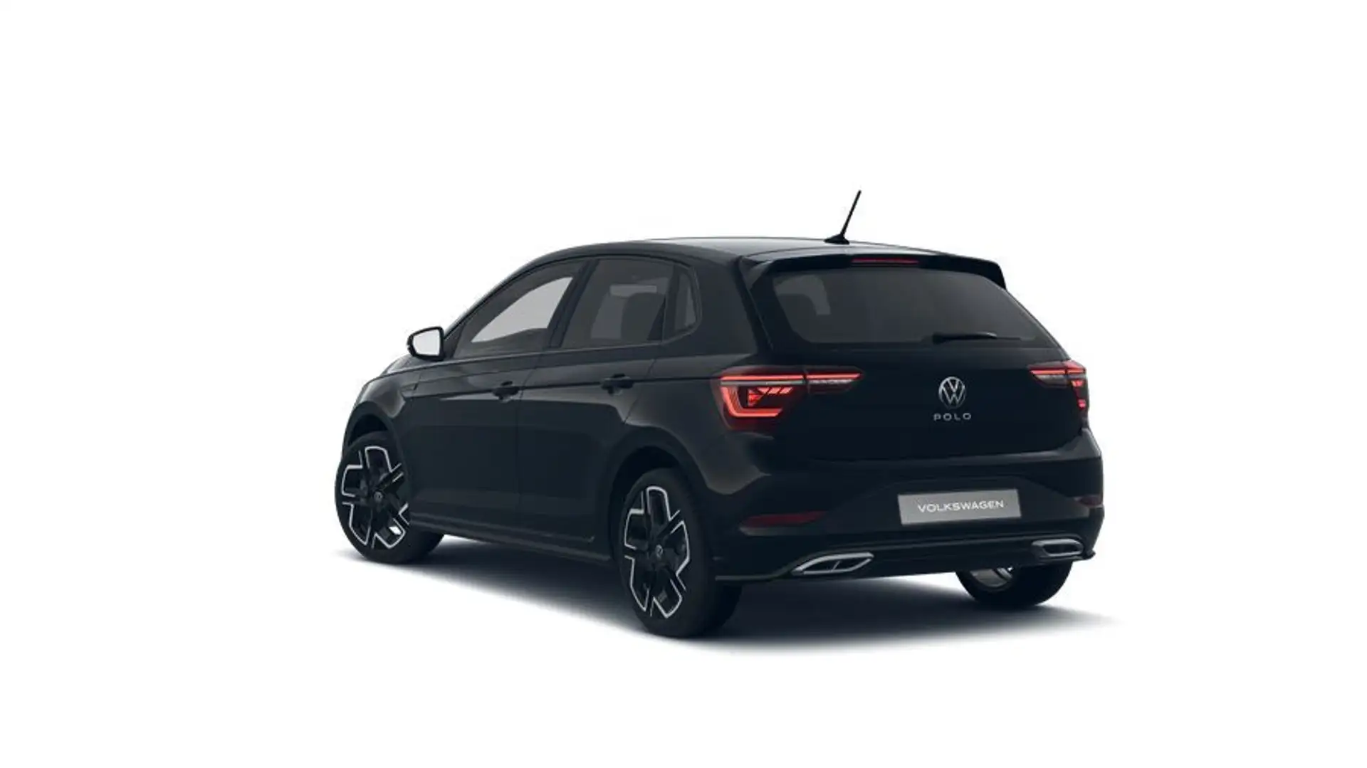 Volkswagen Polo R-Line 1,0 l TSI |RFK|ACC|NAVI|MATRIX| Schwarz - 2