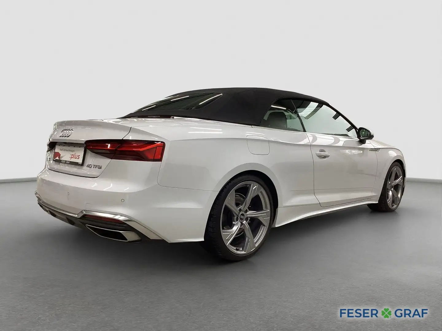 Audi A5 Cabrio S line 40 TFSI 150kW S tronic Matrix 360° B Weiß - 2