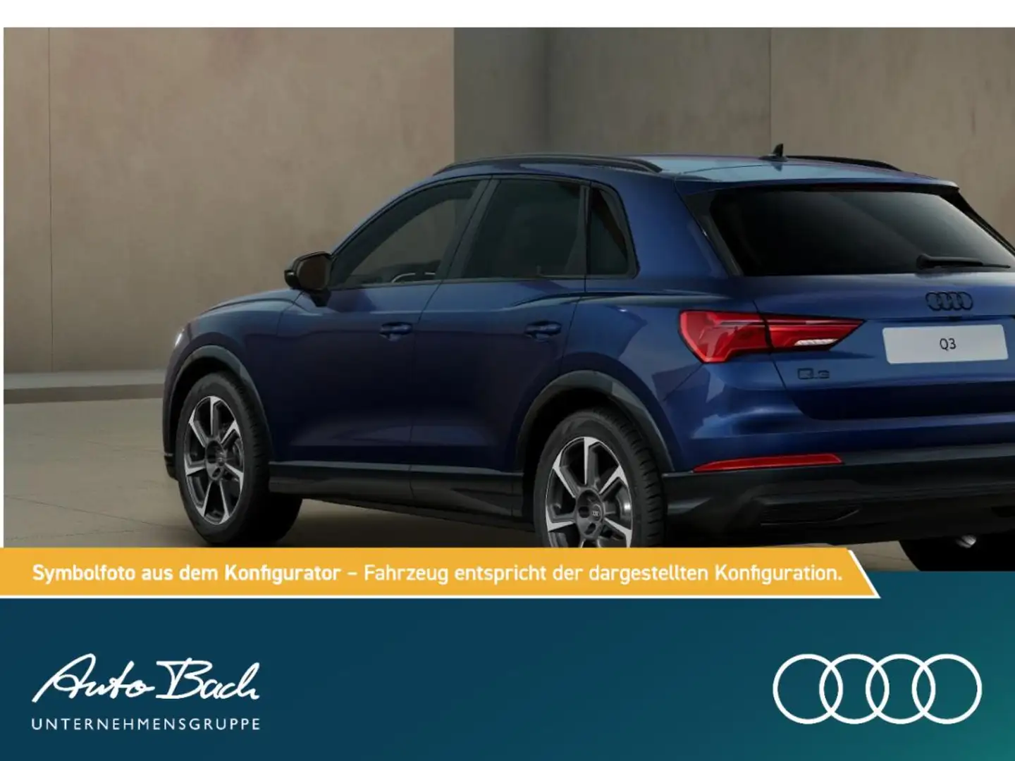 Audi Q3 S-Interieur advanced 35 TFSI S line Matrix Navi Ka Blau - 2