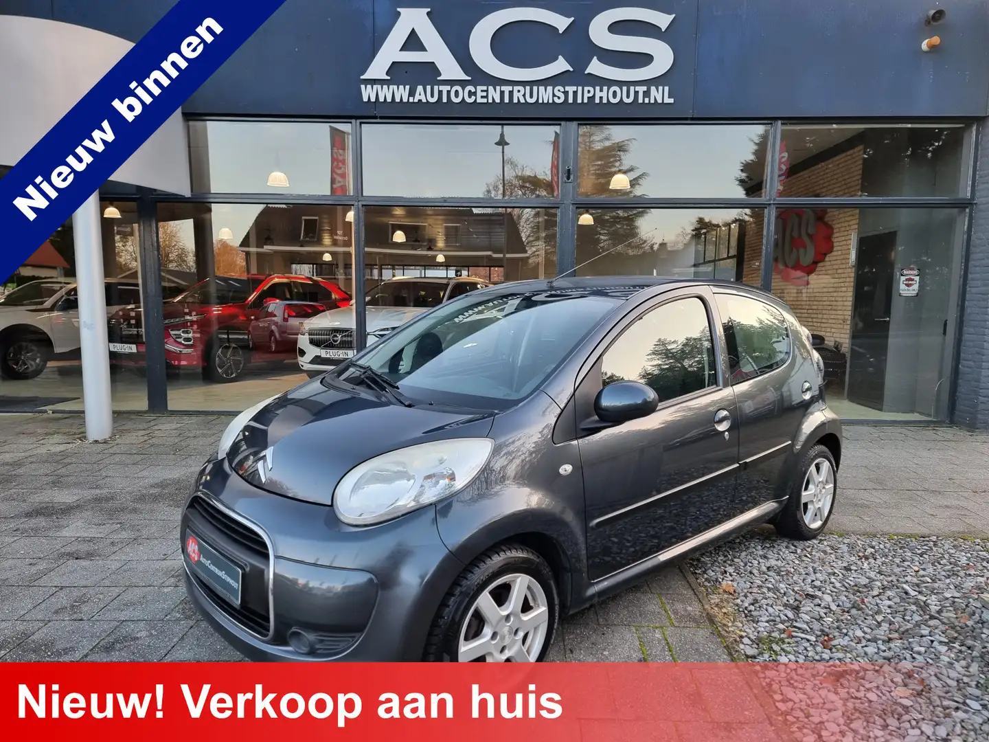 Citroen C1 1.0-12V Séduction | 82dkm | Top onderhouden | Airc Grau - 1