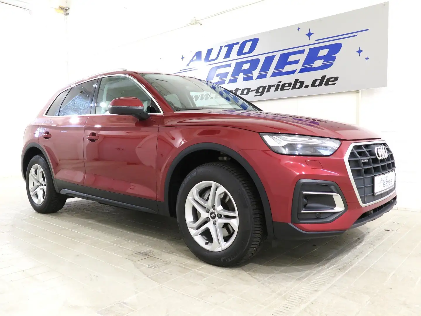Audi Q5 45 TFSI quattro, Matrix, Standh, AHK, Sportsitze Rot - 1