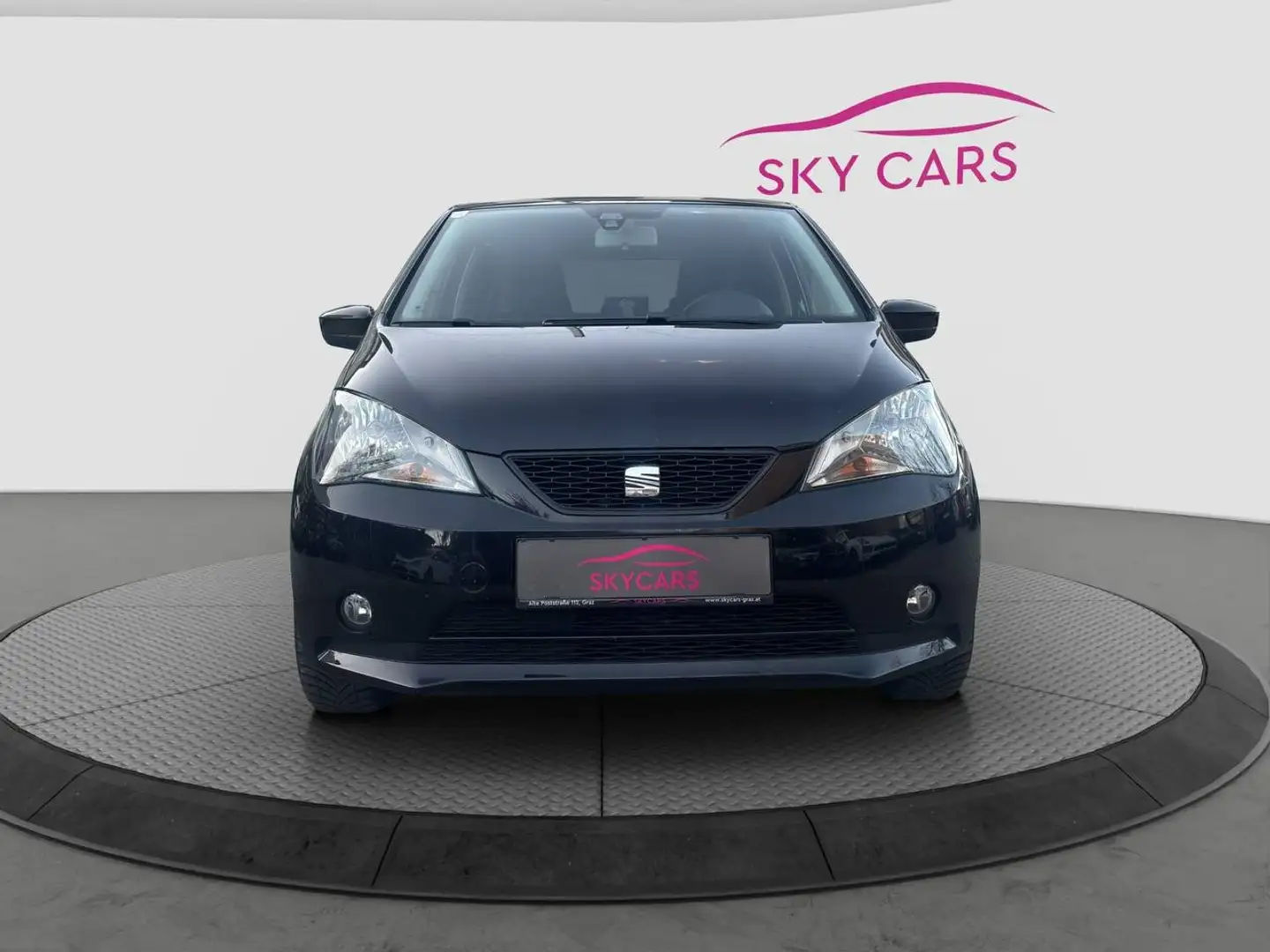 SEAT Mii 1.0 Style Automatik 75 Ps | Top Zustand | Voll Schwarz - 2