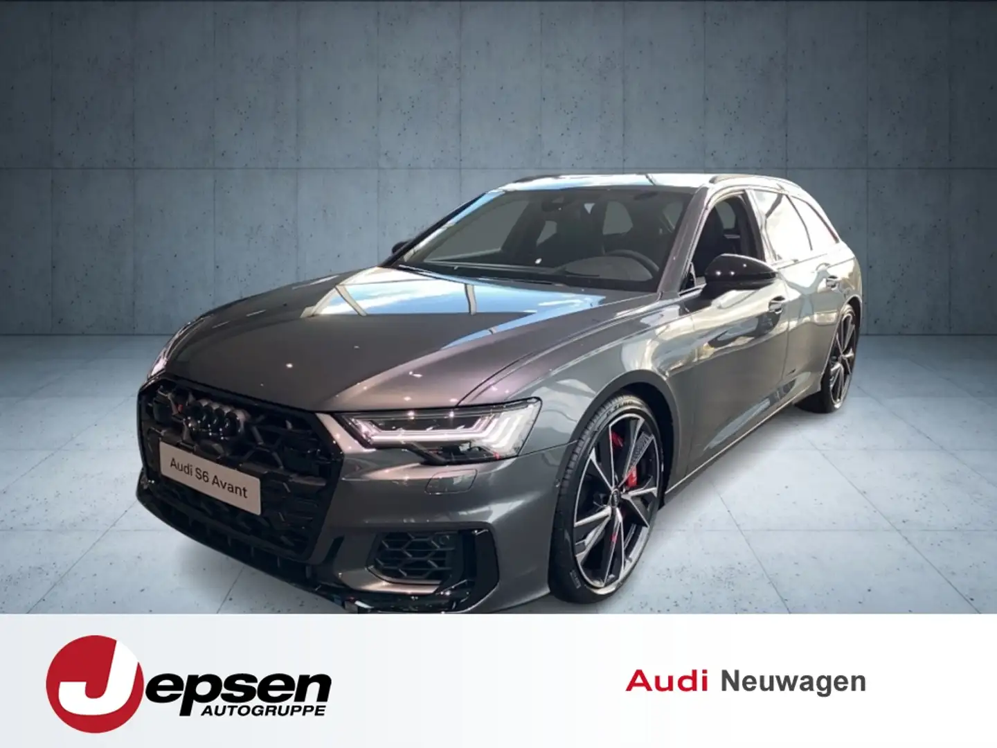 Audi S6 Avant TDI tiptr. StHz Luft PANO AHK HUD Grau - 1