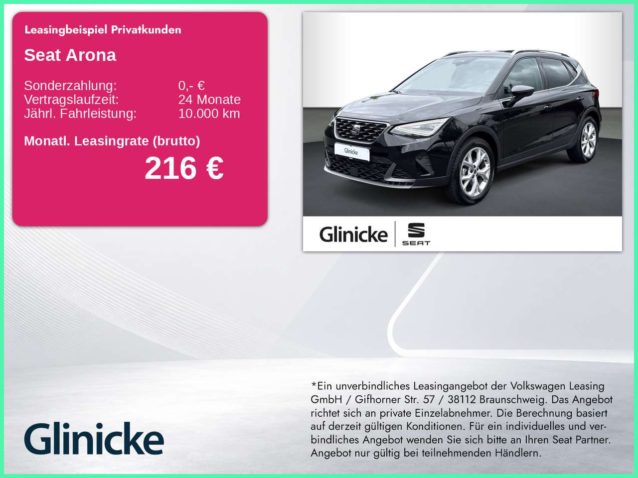 Seat Arona 2025 — FR 1.0 TSI DSG, RFK, NAVI, FULL LINK