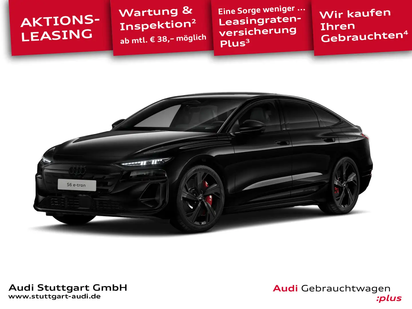 Audi S6 e-tron 370 kW Negro - 1