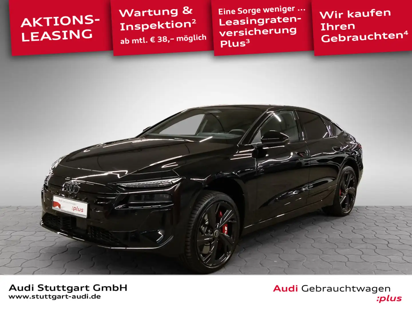 Audi S6 e-tron 370 kW Schwarz - 1