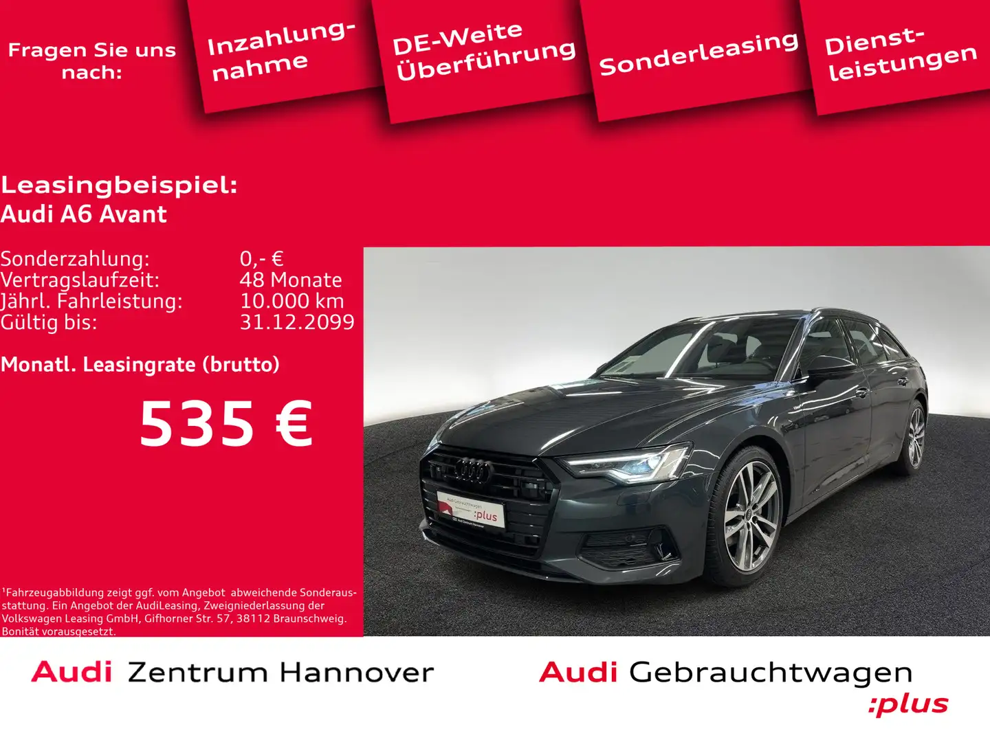 Audi A6 sport 40 TDI Matrix Kamera Navi DAB Grau - 1