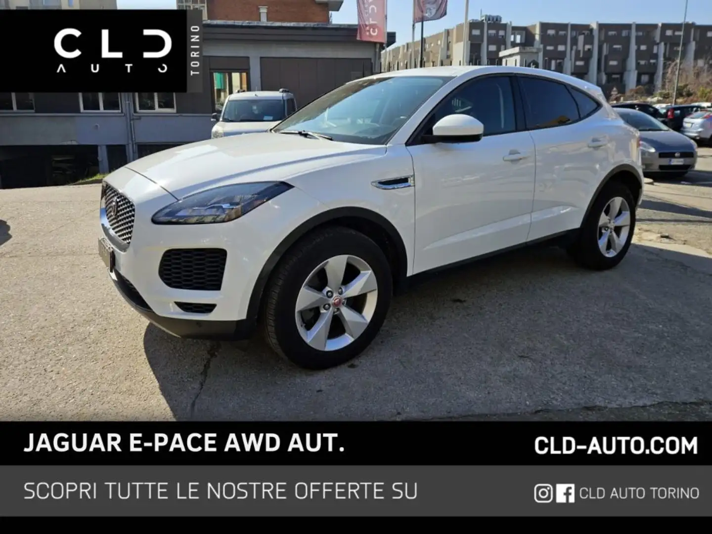 Jaguar E-Pace 2.0D 180 CV AWD aut. Blanc - 1