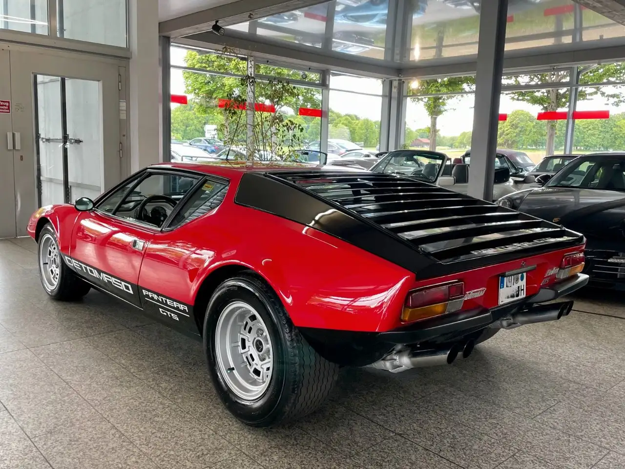De Tomaso Pantera GTS -dt. Fzg.- 1.Brief- Toporiginal, foto 7