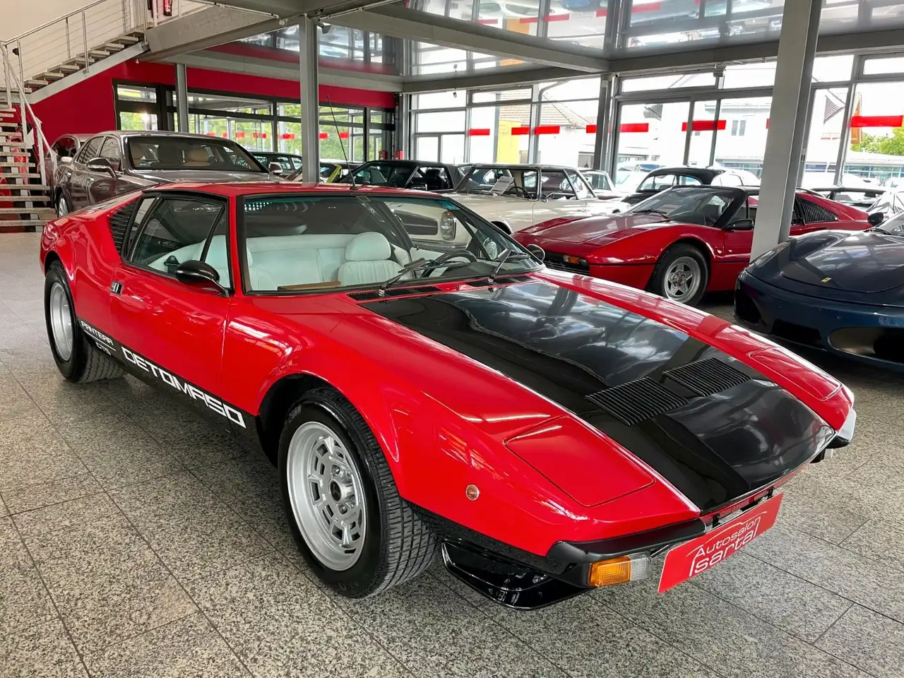 De Tomaso Pantera GTS -dt. Fzg.- 1.Brief- Toporiginal, foto 4
