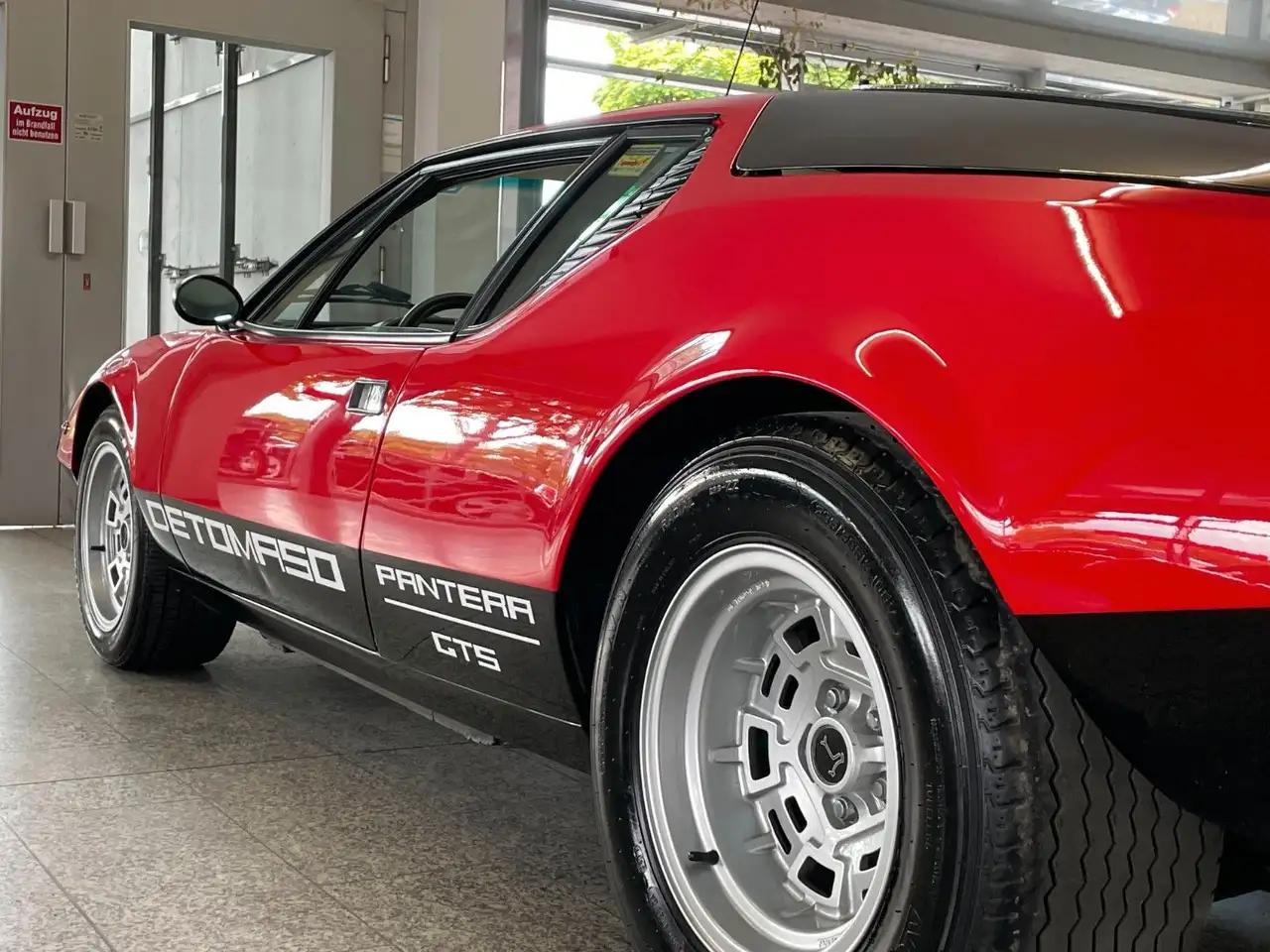 De Tomaso Pantera GTS -dt. Fzg.- 1.Brief- Toporiginal, foto 8