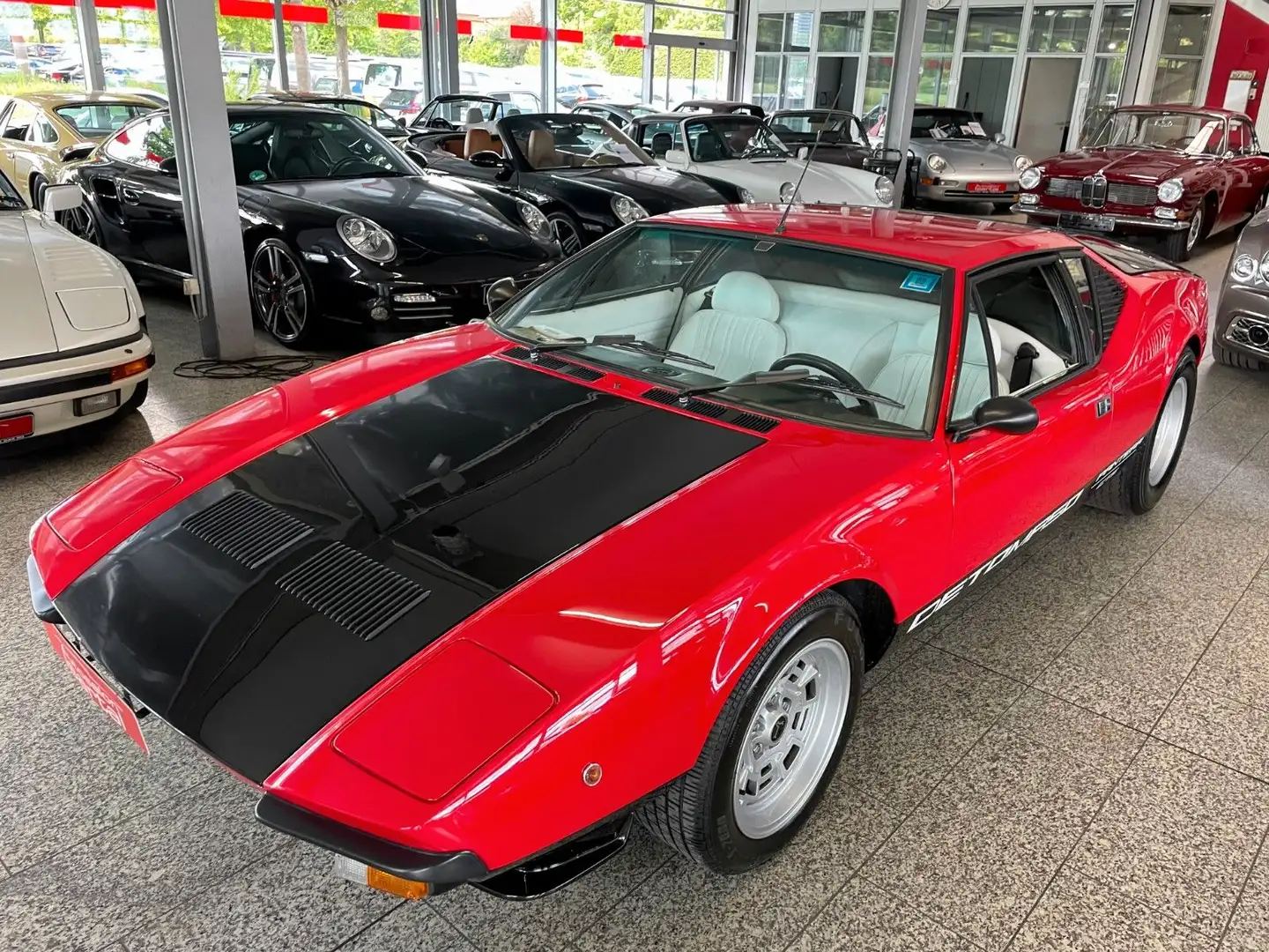 De Tomaso Pantera GTS -dt. Fzg.- 1.Brief- Toporiginal Rot - 2