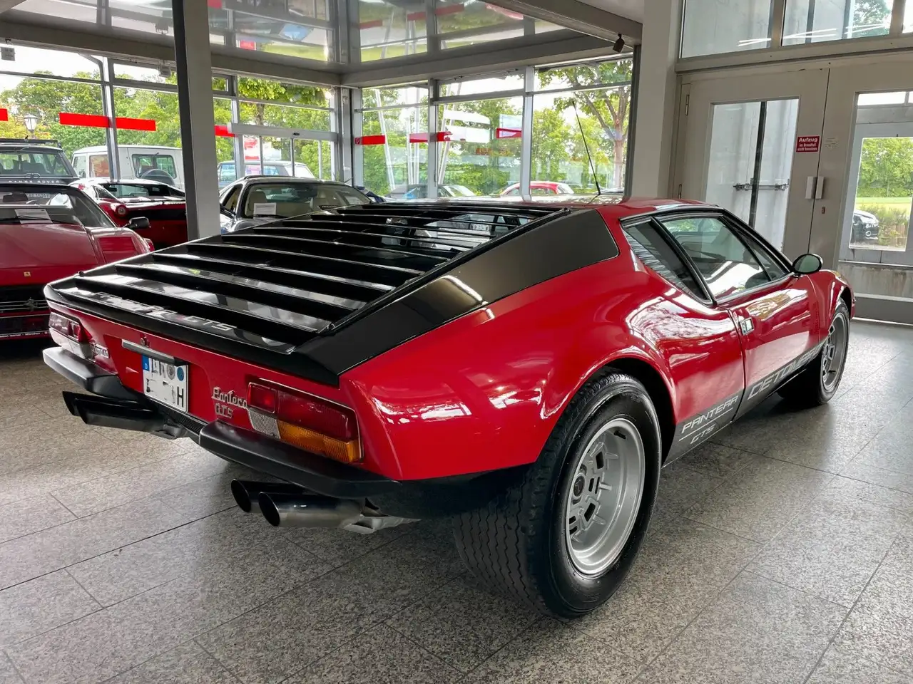 De Tomaso Pantera GTS -dt. Fzg.- 1.Brief- Toporiginal, foto 5