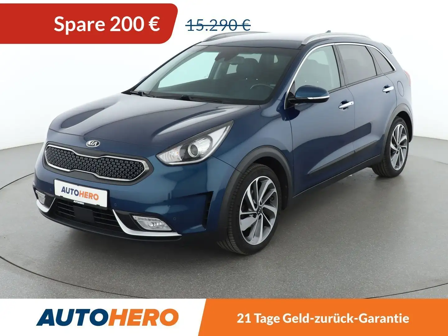 Kia Niro 1.6 Spirit Aut.*NAVI*ACC*PDC*SHZ*KLIMA*GARANTIE* Blu/Azzurro - 1