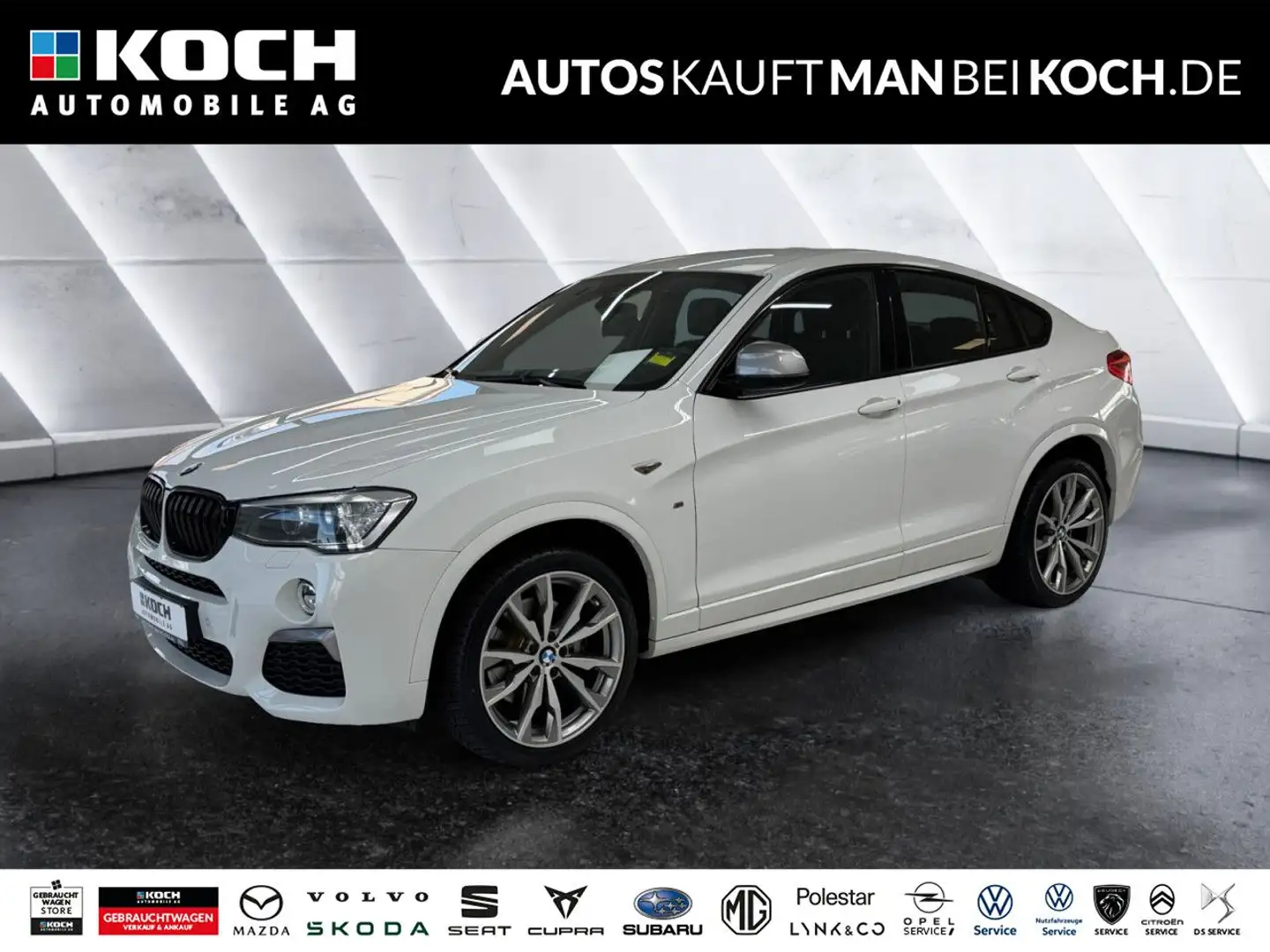 BMW X4 M 40i M-PAKET NAVI LEDER H&K SOUND SHZ el.Hecklp Wit - 1