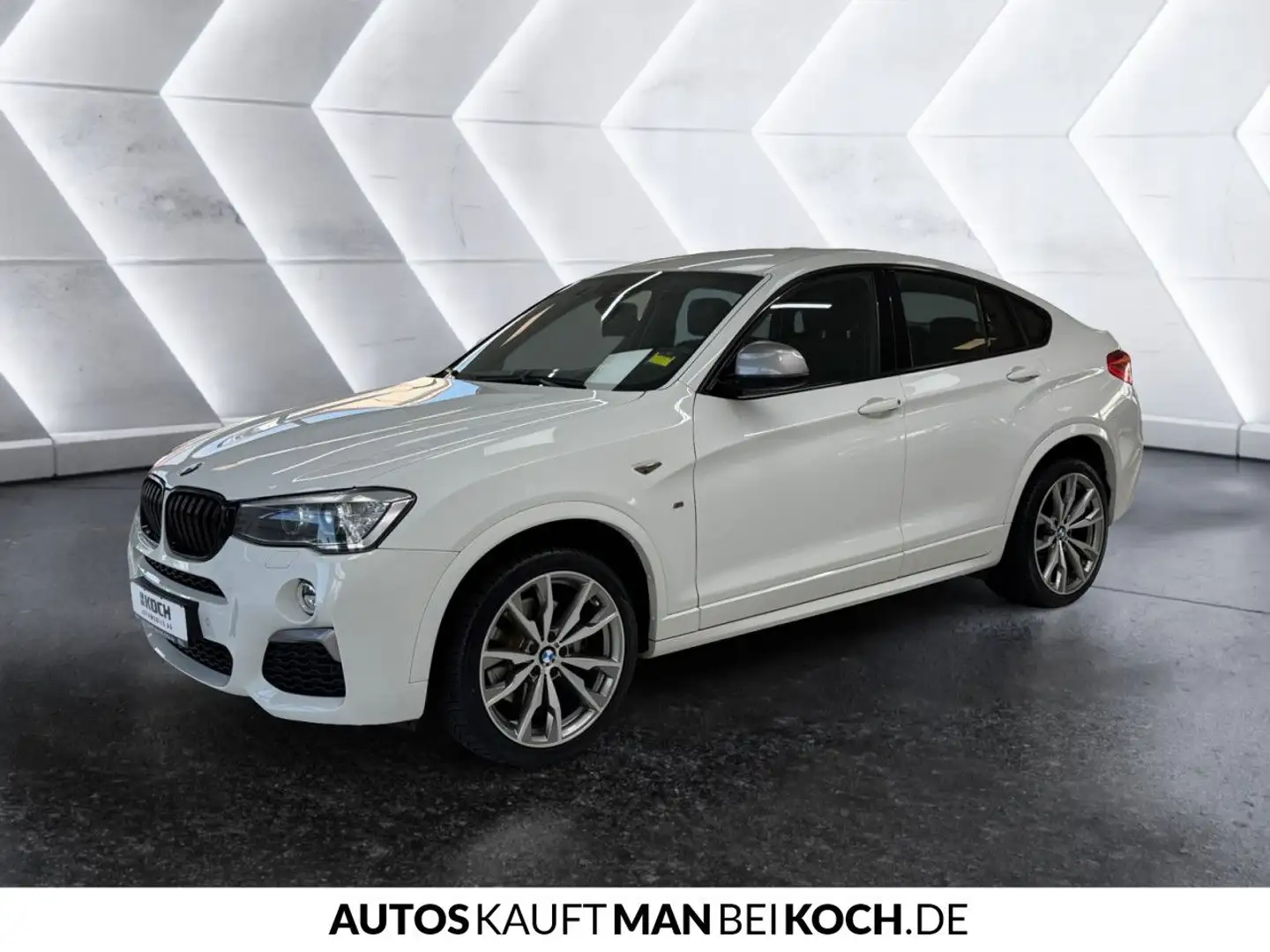 BMW X4 M 40i NAVI LEDER SOUND elktr.HECKKLAPPE Klima Blanc - 2