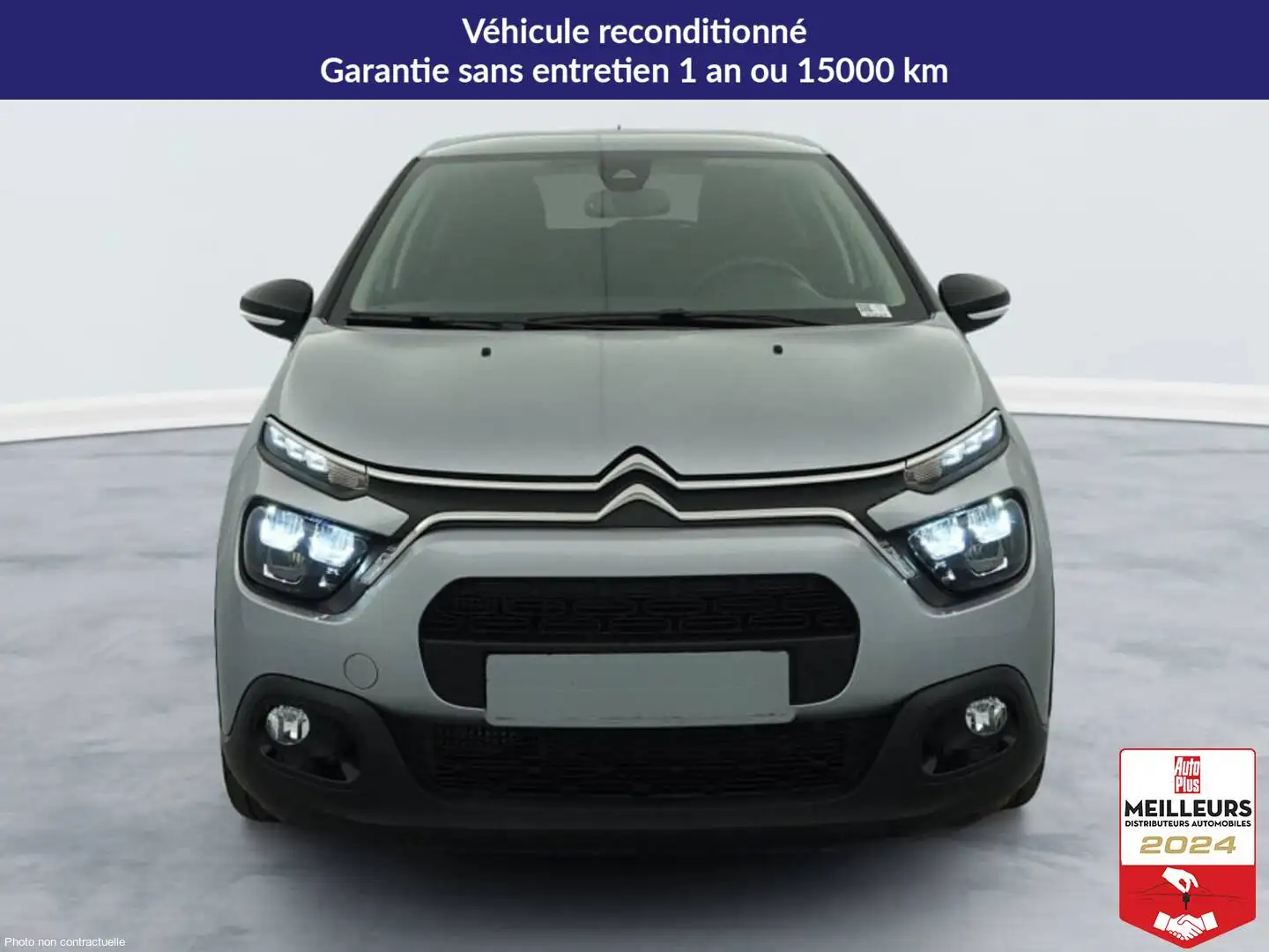Citroen C3 PureTech 110 ch BVM6 Max Gris - 2