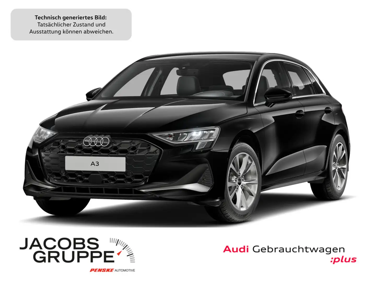 Audi A3 Sportback 35 TDI advanced ACC*LED*RFK*SHZ Schwarz - 1