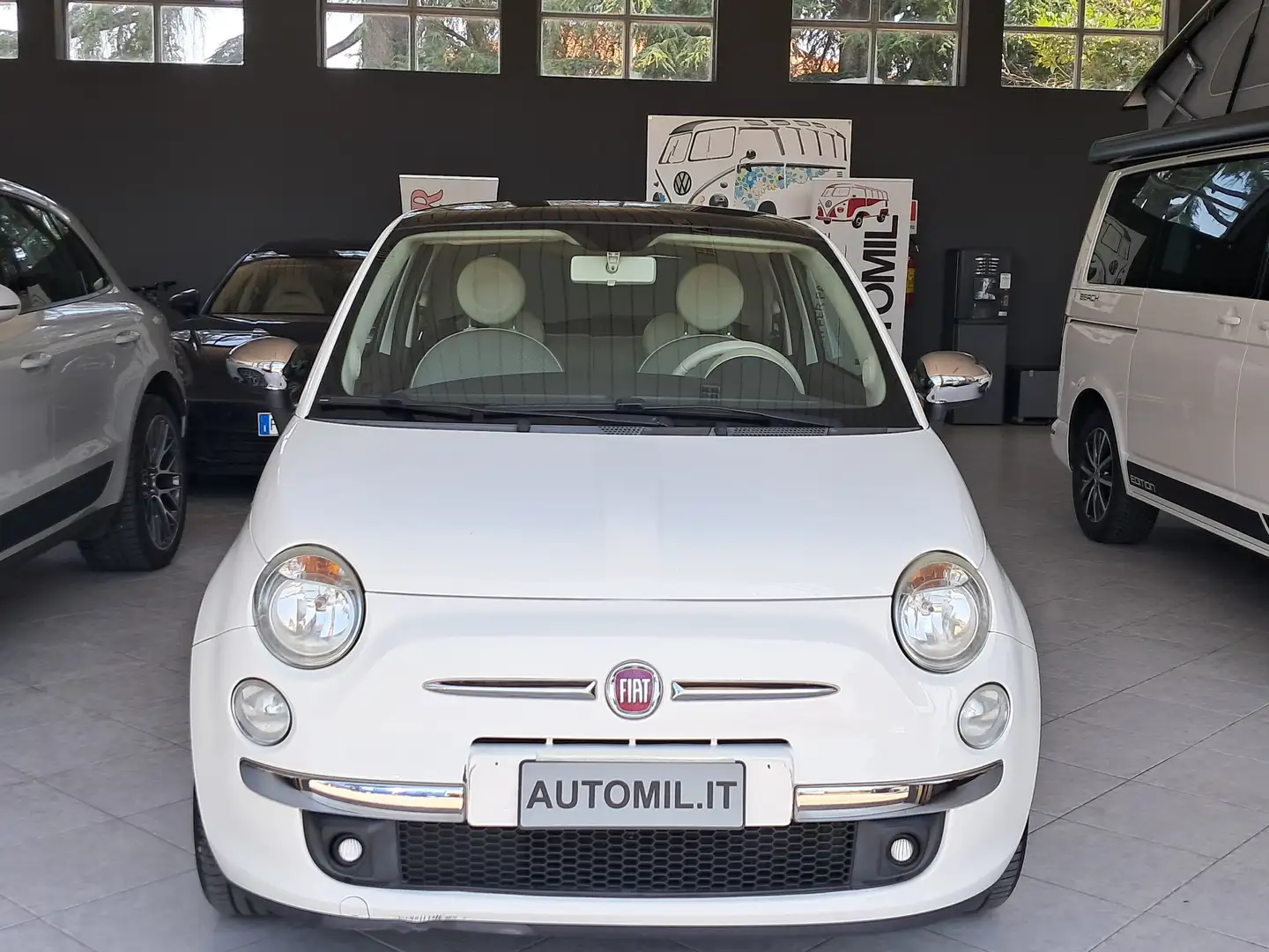 Fiat 500 1.2 BENZINA 69 CV LOUNGE Blanc - 1