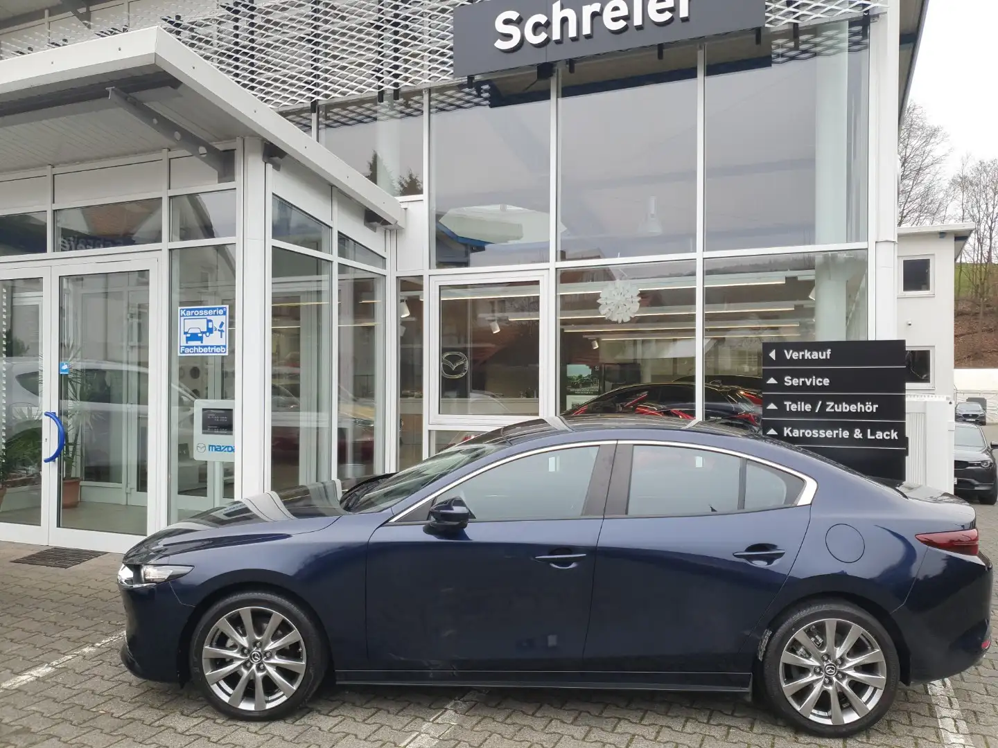 Mazda 3 Selection 1.Hand Garantie Albastru - 1